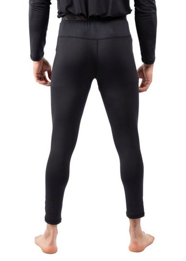 Trespass Black Leon Base Layer Bottoms