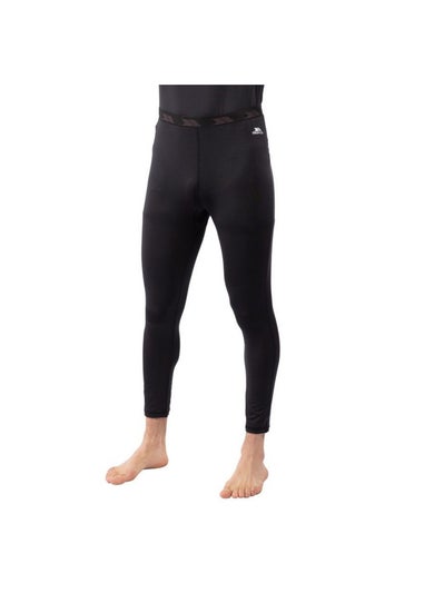 Trespass Black Leon Base Layer Bottoms