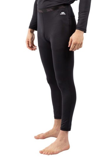 Trespass Black Leon Base Layer Bottoms