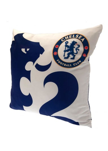 Chelsea FC Blue Crest Filled Cushion