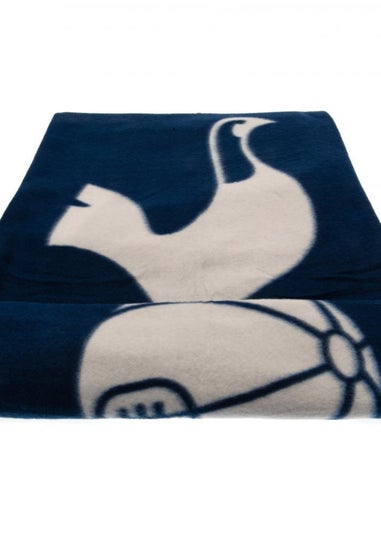 Tottenham Hotspur FC Blue Pulse Design Fleece Blanket