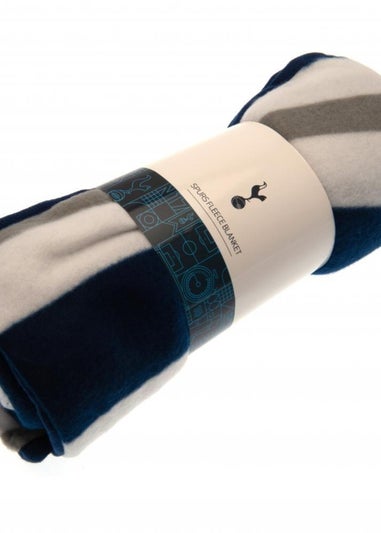 Tottenham Hotspur FC Blue Pulse Design Fleece Blanket