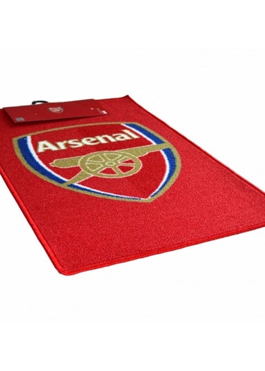 Arsenal FC Red Official Football Crest Rug