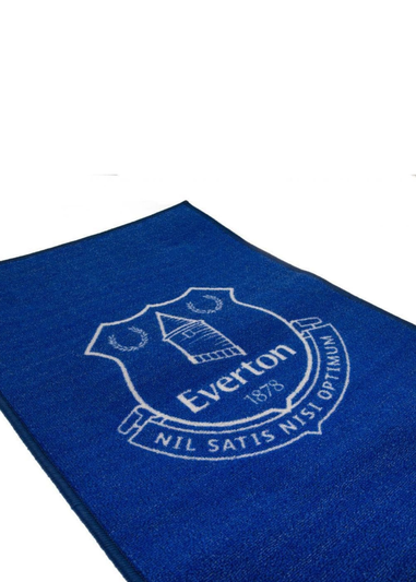 Everton FC Blue Official Football Crest Rug