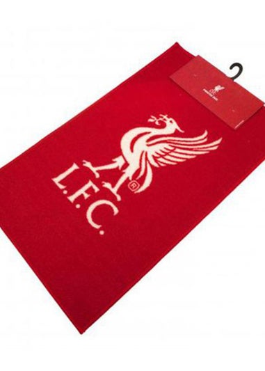 Liverpool FC Red Official Football Crest Rug