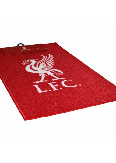 Liverpool FC Red Official Football Crest Rug