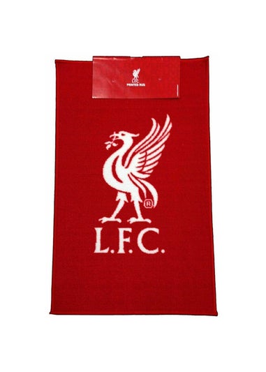 Liverpool FC Red Official Football Crest Rug