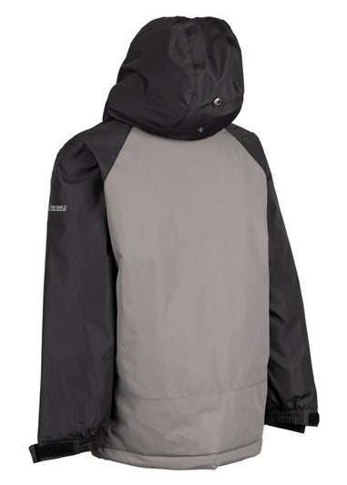 Trespass Kids Dark Grey Discover Contrast Zip Jacket (2-12yrs)