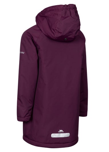 Trespass Girls Purple Observe TP50 Waterproof Jacket (2-12yrs)