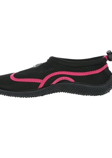 Trespass Black/Red Adults Paddle Aqua Swimming Shoe