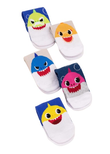 Baby Shark Kids Multi Socks (Pack of 5)