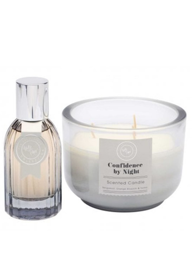 Katie Piper Confidence By Night and Scented Candle (50ml EDT)