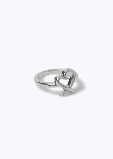 Silver Heart Ring
