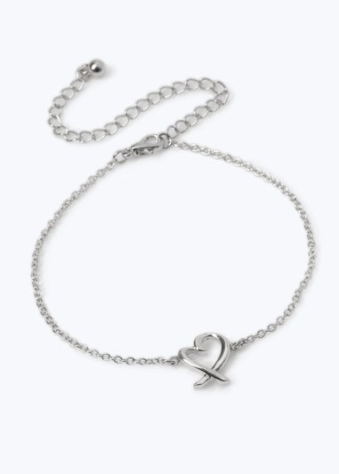 Muse Silver Heart Necklace