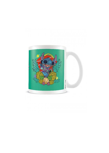 Disney Stitch Green You're My Fave Mug (12cm x 8.7cm)