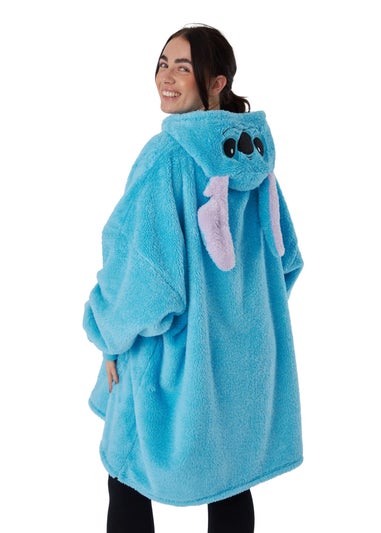 Disney Stitch Blue Hoodie Blanket