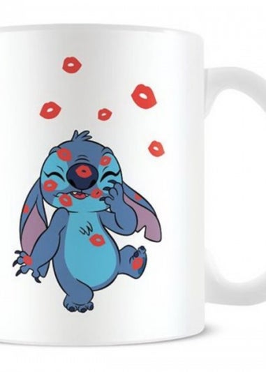 Disney Stitch White Love Mug (12cm x 8.7cm)