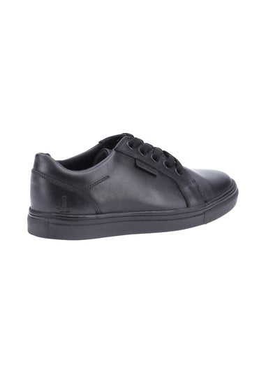 Hush Puppies Boys Black Sam Junior School Shoes (Younger 10-Older 2)