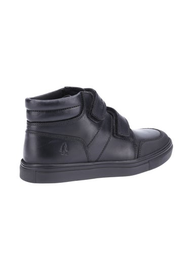 Hush Puppies Boys Black Seth Junior School Shoes (Younger 10 - Older 2)