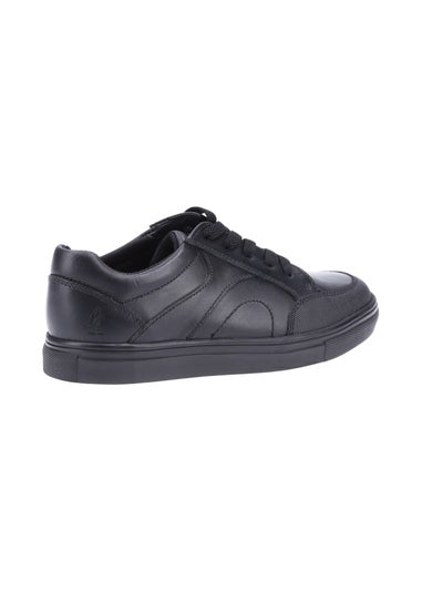 Hush Puppies Boys Black Shawn Junior School Shoes (Younger 10-Older 2)