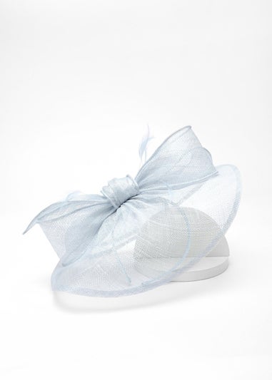 Quiz Blue Large Bow Headband Fascinator