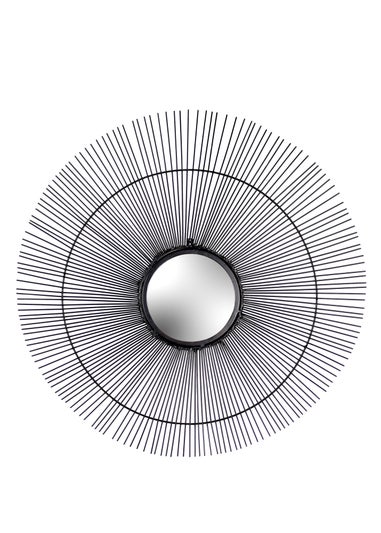 Paoletti Wire Round Circular Wall Mirror