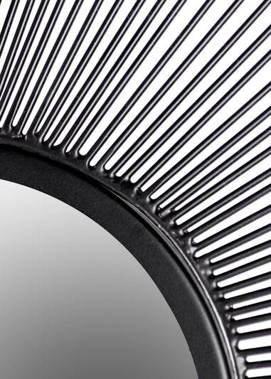 Paoletti Wire Round Circular Wall Mirror