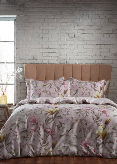 EW by Edinburgh Weavers Lavish Floral Piped Duvet Cover Set