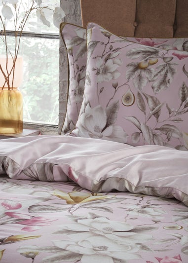 EW by Edinburgh Weavers Lavish Floral Piped Duvet Cover Set