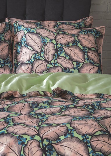 EW by Edinburgh Weavers Magali Tropical Piped Duvet Cover Set