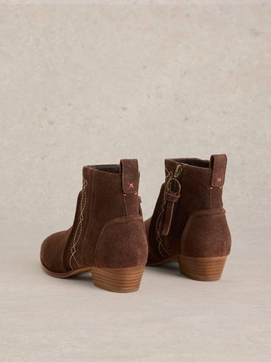 Bestickte Stiefeletten Cedar