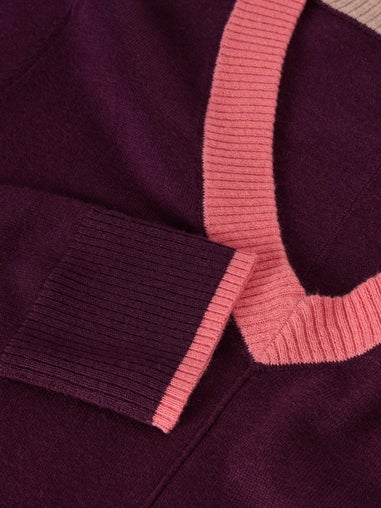 Pullover Maggie mit V-Ausschnitt