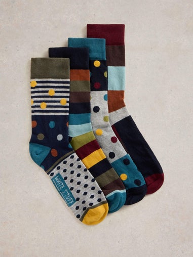 4-er Pack Socken Hotch Potch