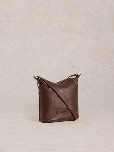 Mini Fern Crossbody-Tasche aus Leder