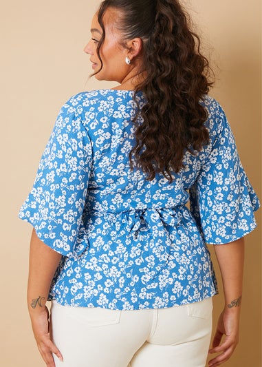 In The Style Carys Whittaker Floral Print Blouse