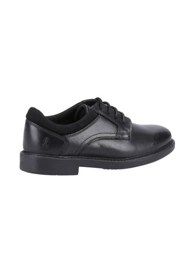 Hush Puppies Boys Black Tommy Senior School Shoes (Older 3-6)