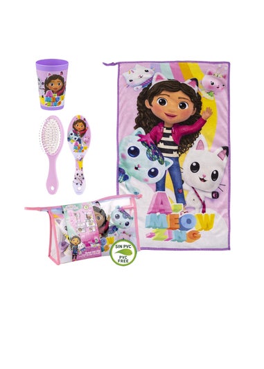 Dreamworks Pink Gabbys Doll House Set Toiletry Bag Accessories