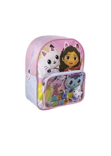 Dreamworks Pink Gabbys Doll House Backpack and Umbrella Set