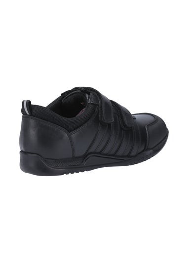 Hush Puppies Boys Black Josh Junior School Shoes (Younger 10-Older 2.5)