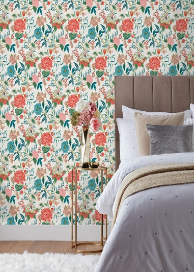 furn. Azalea Floral Wallpaper (53 x 1050cm)