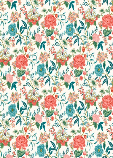 furn. Azalea Floral Wallpaper (53 x 1050cm)