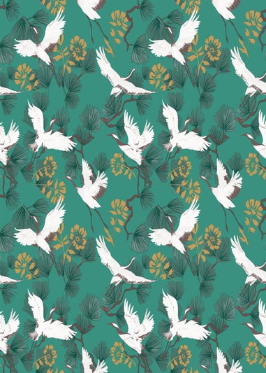 furn. Demoiselle Tropical Wallpaper (53 x 1050cm)