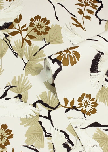 furn. Demoiselle Tropical Wallpaper (53 x 1050cm)