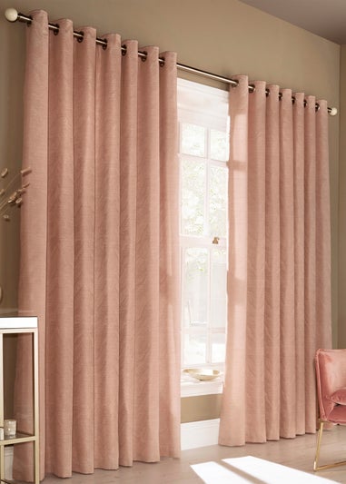 furn. Himalaya Jacquard Eyelet Curtains