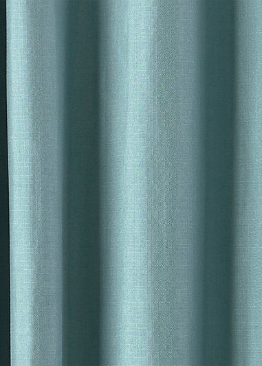 Paoletti Atlantic Twill Woven Eyelet Curtains