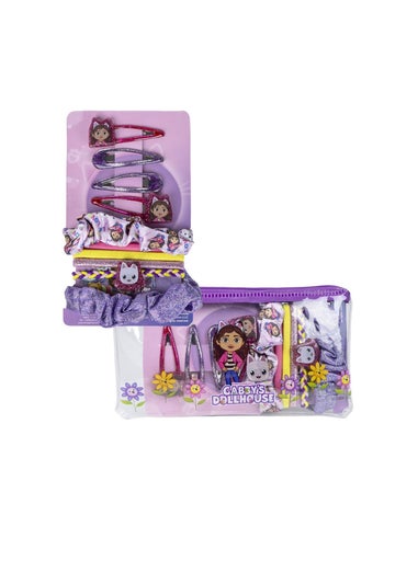 Dreamworks Pink Gabbys Doll House Backpack And Hair Accessories Set