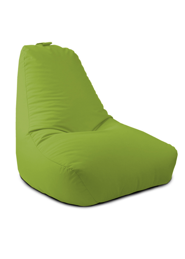 rucomfy Indoor/Outdoor Lounge Chair Olive Green Beanbag