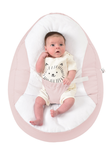 rucomfy Cotton Gaga Blush Pink Baby Beanbag