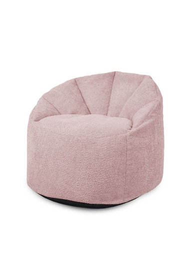 rucomfy Snug Cinema Chair Dusky Pink Beanbag