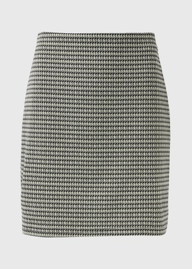 Et Vous Grey Ponte Mini Skirt